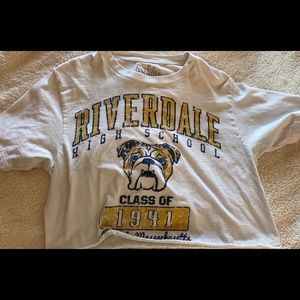 Riverdale cropped tee